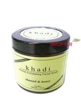 Гель-скраб с медом и миндалем "Khadi"