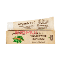 Зубная паста с натуральными травами «Женьшень» "Organic Tai"